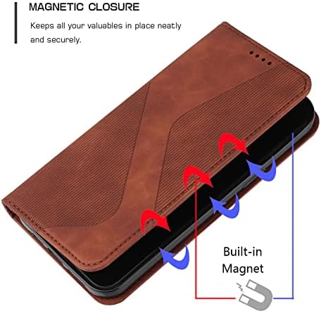 מארז הארנק של נרתיק מגן ל- Xiaomi Redmi הערה 9T, תואם ל- Xiaomi Redmi הערה 9T מארז [TPU אטום